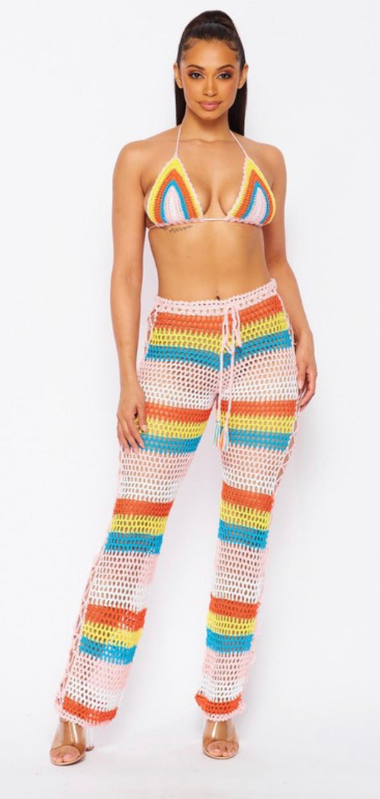 Top tier Crochet Bikini Set