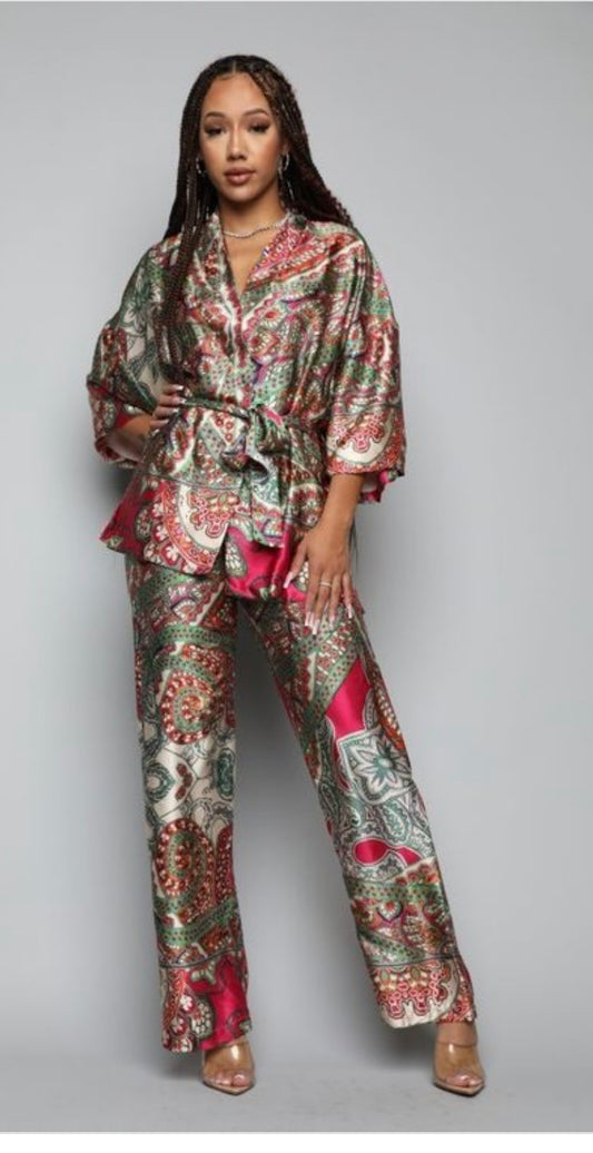Kimono Pants set