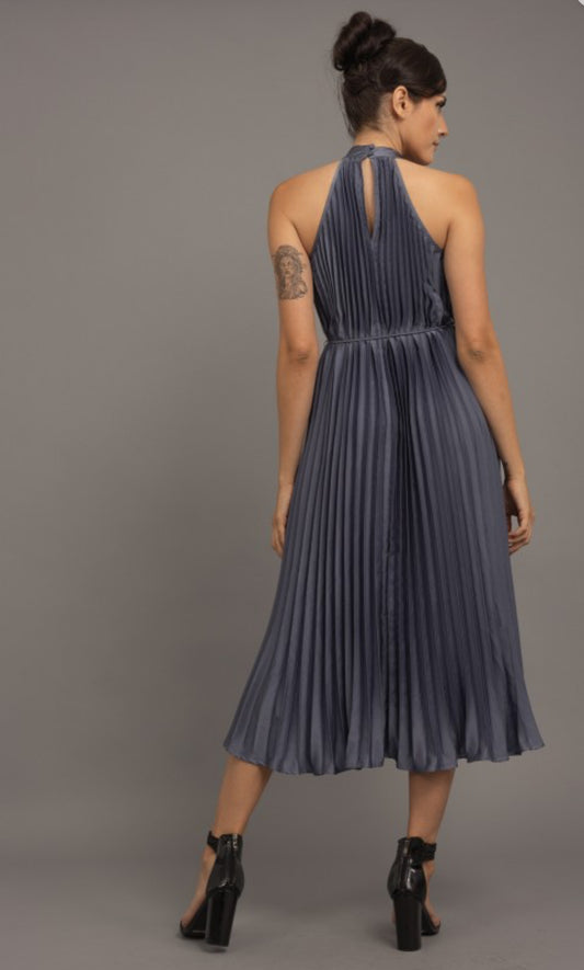 Irene halter  midi dress