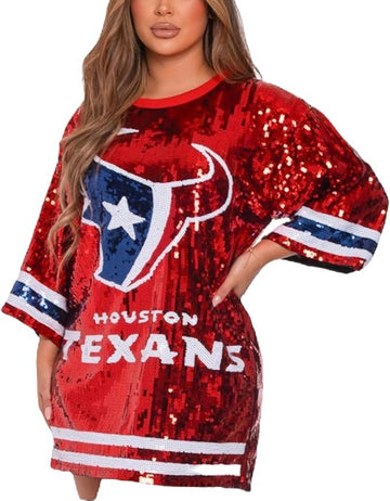 Houston Sequin Shirt dress